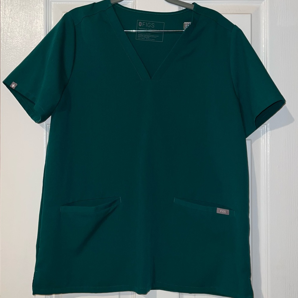 Figs shirt green